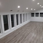 Expert installation of waterproof luxury vinyl plank (LVP) flooring for a home renovation in Hartford, SD.