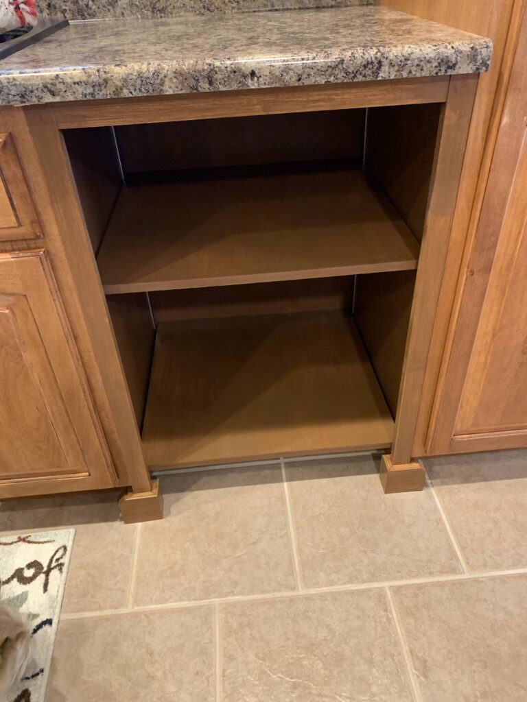 Custom residential built-in cabinetry and handcrafted storage solutions for homes in Canton, SD.