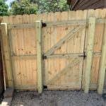 Custom wood gate repair and professional fence gate installation by a licensed general contractor in Canton, SD.