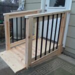 Custom wooden handicap ramp construction and home accessibility services in Harrisburg, SD.
