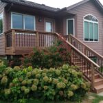 Professional wood deck repair, custom deck staining, and deck board replacement by a local handyman in Sioux Falls, SD