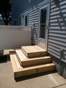 Professional wood stair replacement and custom staircase remodeling by a local handyman in Brandon, SD.